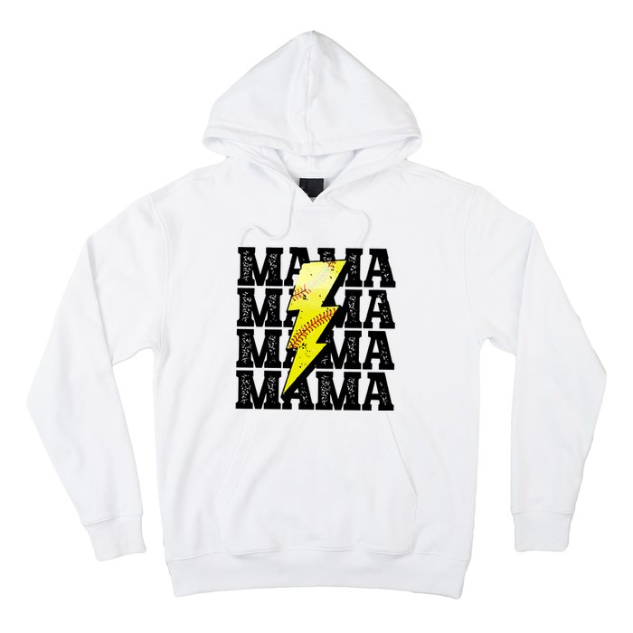 Softball Fan Mom Hoodie