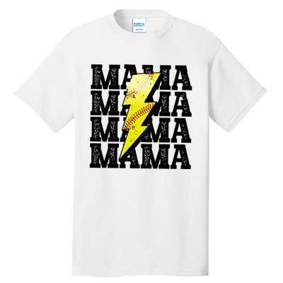 Softball Fan Mom Tall T-Shirt