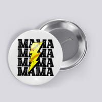 Softball Fan Mom Button