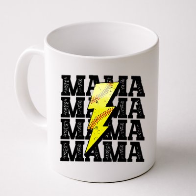 Softball Fan Mom Coffee Mug