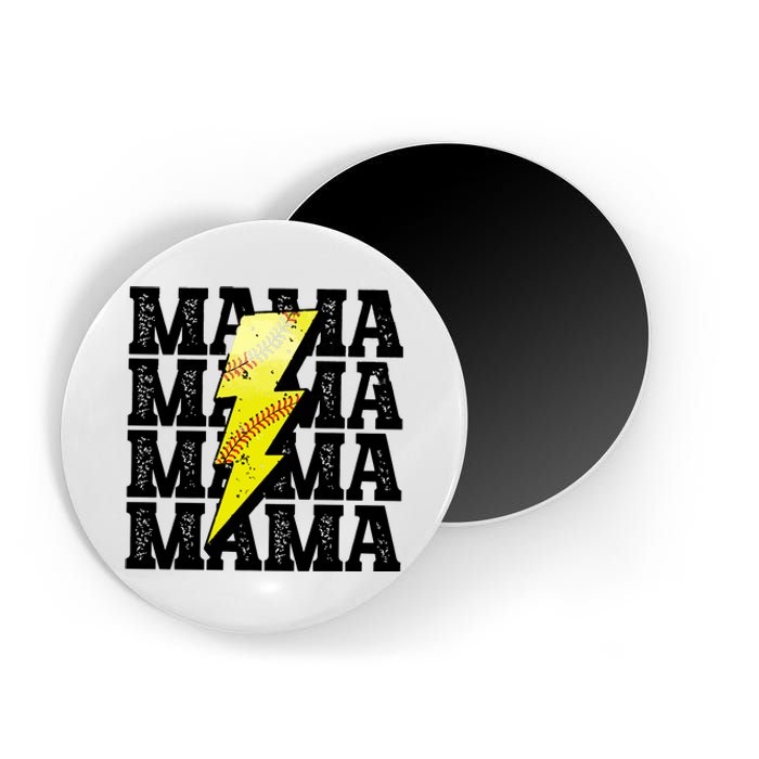 Softball Fan Mom Magnet