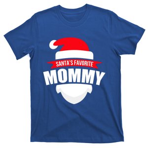 SantaS Favorite Mommy Gift Family Christmas Wear T-Shirt