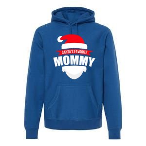 SantaS Favorite Mommy Gift Family Christmas Wear Premium Hoodie