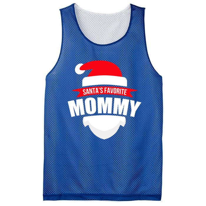 SantaS Favorite Mommy Gift Family Christmas Wear Mesh Reversible Basketball Jersey Tank