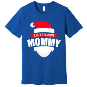 SantaS Favorite Mommy Gift Family Christmas Wear Premium T-Shirt