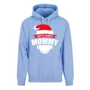 SantaS Favorite Mommy Gift Family Christmas Wear Unisex Surf Hoodie