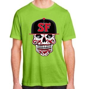 San Francisco Mexican Sugar Skul Adult ChromaSoft Performance T-Shirt