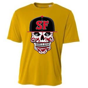 San Francisco Mexican Sugar Skul Cooling Performance Crew T-Shirt