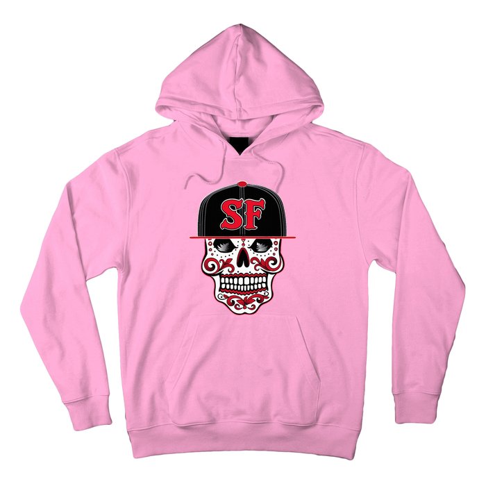 San Francisco Mexican Sugar Skul Hoodie