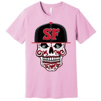 San Francisco Mexican Sugar Skul Premium T-Shirt