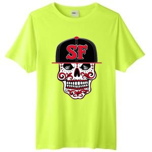 San Francisco Mexican Sugar Skul Tall Fusion ChromaSoft Performance T-Shirt