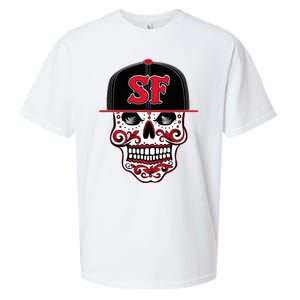 San Francisco Mexican Sugar Skul Sueded Cloud Jersey T-Shirt