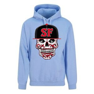 San Francisco Mexican Sugar Skul Unisex Surf Hoodie