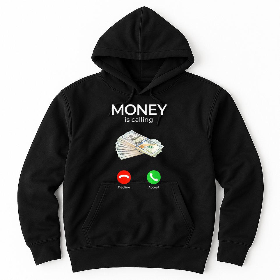 Sarcastic Funny Money Is Calling Cash Business Hoodie