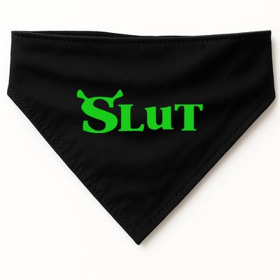 Slut Funny Meme Logo USA-Made Doggie Bandana