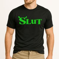 Slut Funny Meme Logo Cooling Performance Crew T-Shirt