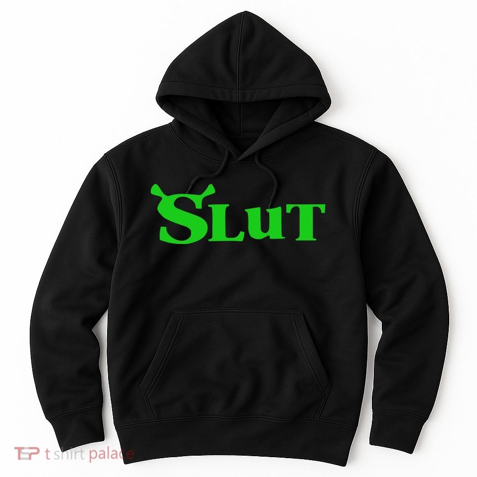 Slut Funny Meme Logo Hoodie