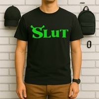 Slut Funny Meme Logo T-Shirt