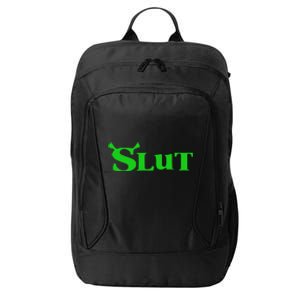 Slut Funny Meme Logo City Backpack