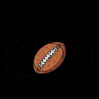 Senior Football Mom Graduate 2025 Class Of 2025 Great Gift Doggie Tank