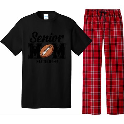 Senior Football Mom Graduate 2025 Class Of 2025 Great Gift Pajama Set