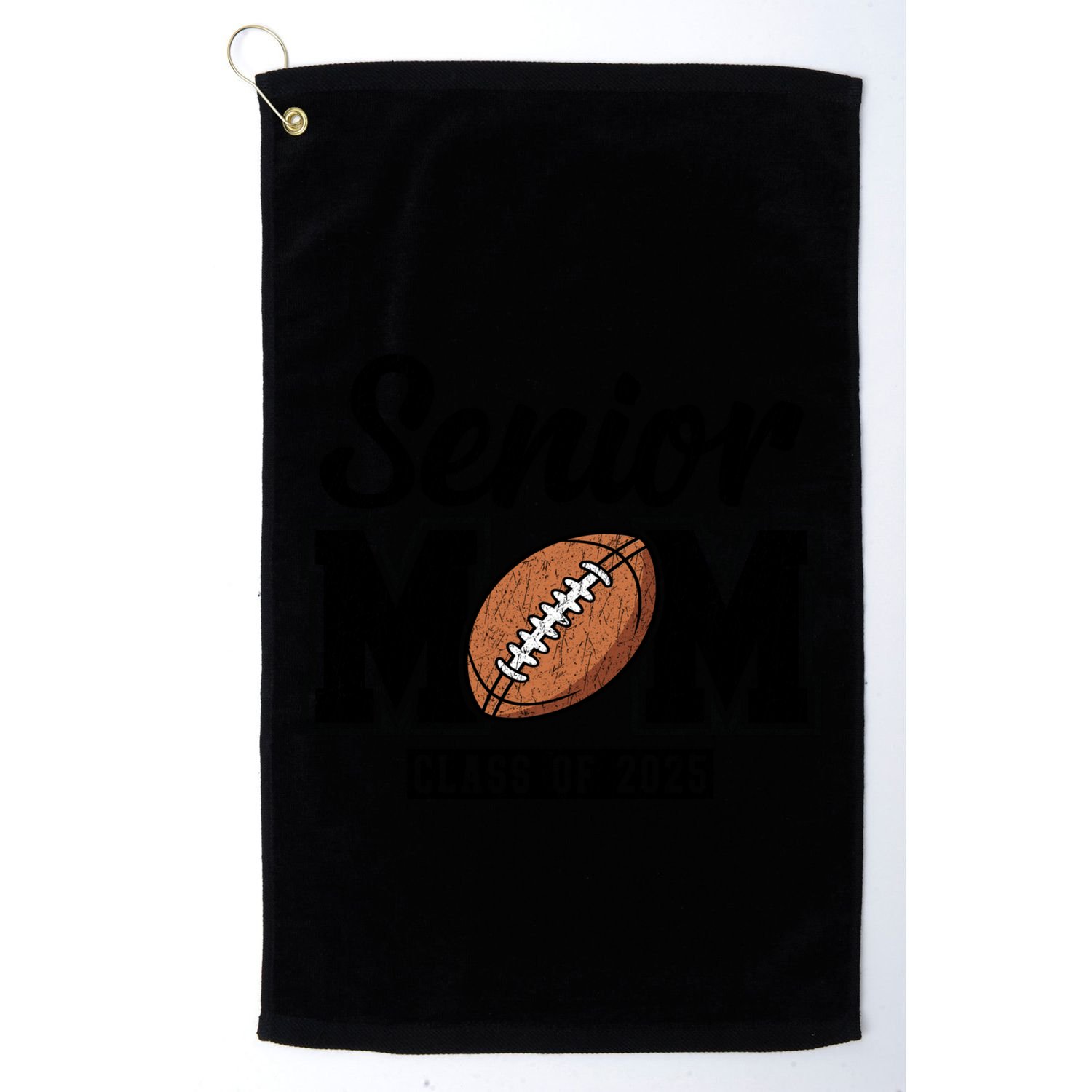 Senior Football Mom Graduate 2025 Class Of 2025 Great Gift Golf Towel