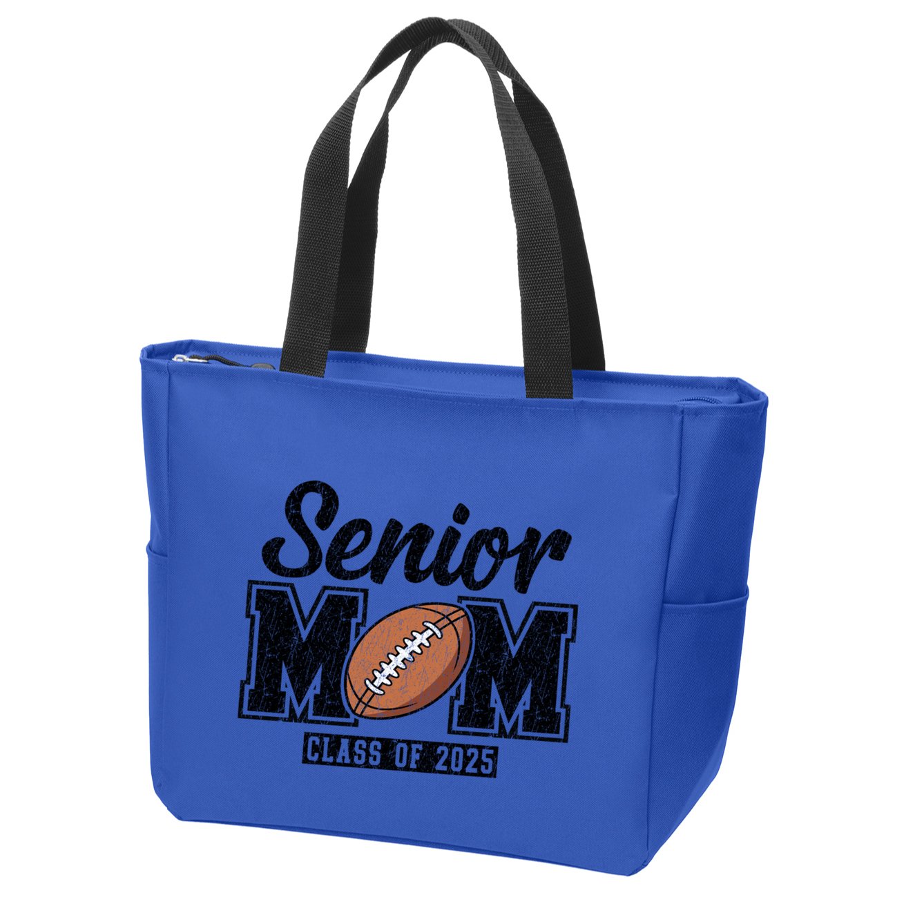 Senior Football Mom Graduate 2025 Class Of 2025 Great Gift Zip Tote Bag