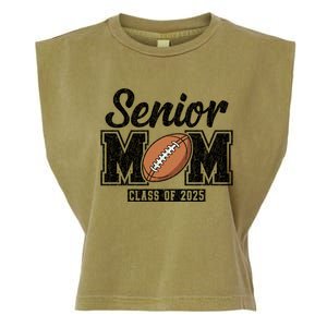 Senior Football Mom Graduate 2025 Class Of 2025 Great Gift Garment-Dyed Women's Muscle Tee