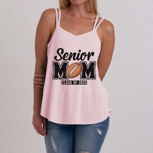 Senior Football Mom Graduate 2025 Class Of 2025 Great Gift Women's Strappy Tank