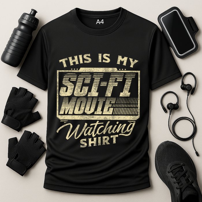 Sci Fi Movie Lover Graphic Movie Fan Performance Shirt