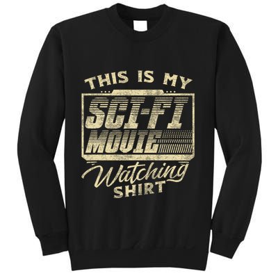 Sci Fi Movie Lover Graphic Movie Fan Sweatshirt
