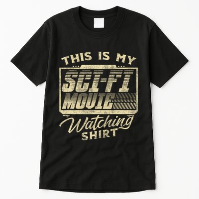 Sci Fi Movie Lover Graphic Movie Fan Tall T-Shirt