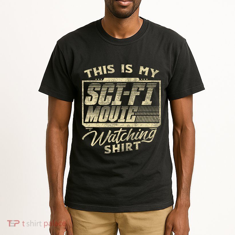 Sci Fi Movie Lover Graphic Movie Fan Tall T-Shirt