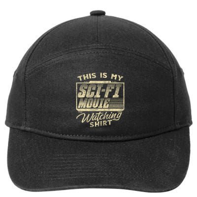 Sci Fi Movie Lover Graphic Movie Fan 7-Panel Snapback Hat