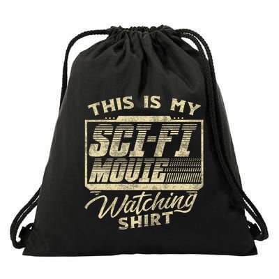Sci Fi Movie Lover Graphic Movie Fan Drawstring Bag
