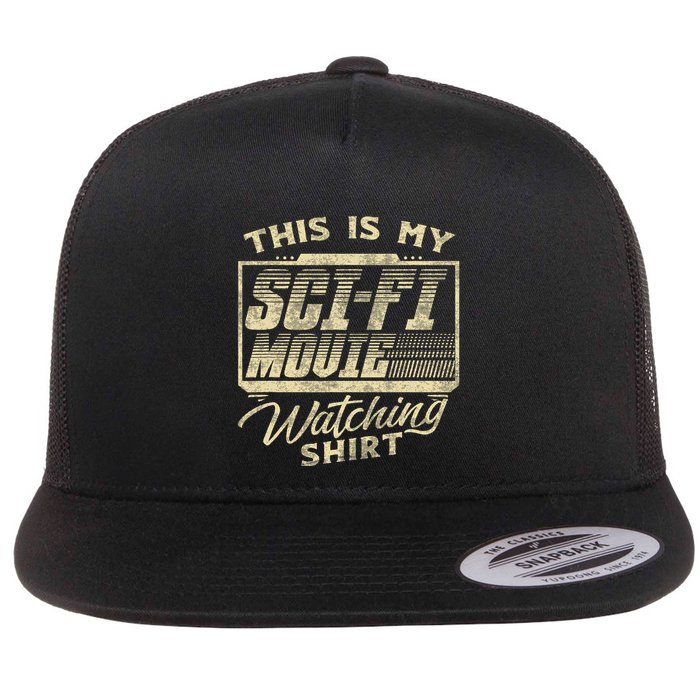 Sci Fi Movie Lover Graphic Movie Fan Flatbill Hat