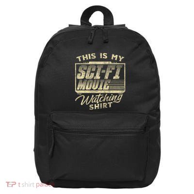 Sci Fi Movie Lover Graphic Movie Fan 16 in Basic Backpack
