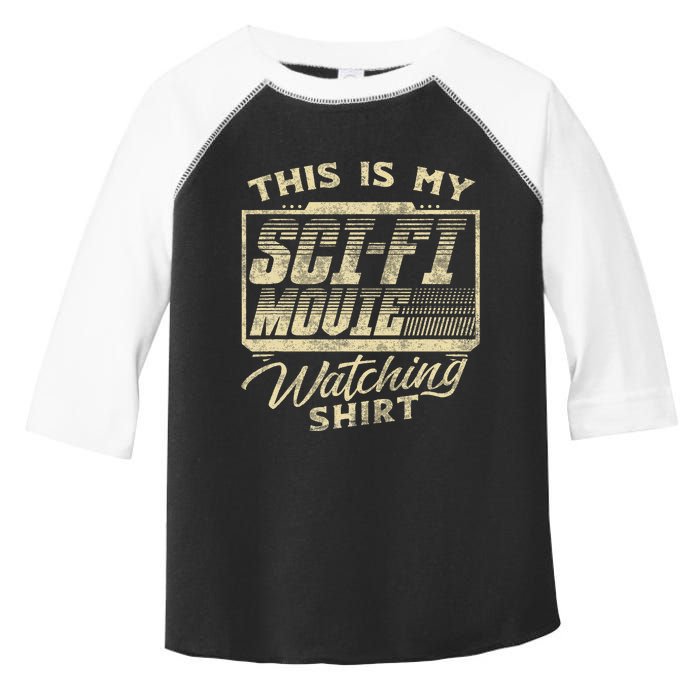 Sci Fi Movie Lover Graphic Movie Fan Toddler Fine Jersey T-Shirt