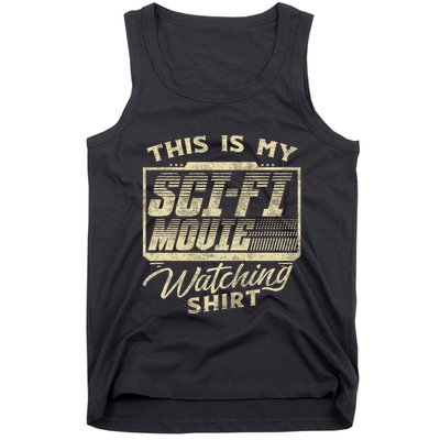 Sci Fi Movie Lover Graphic Movie Fan Tank Top