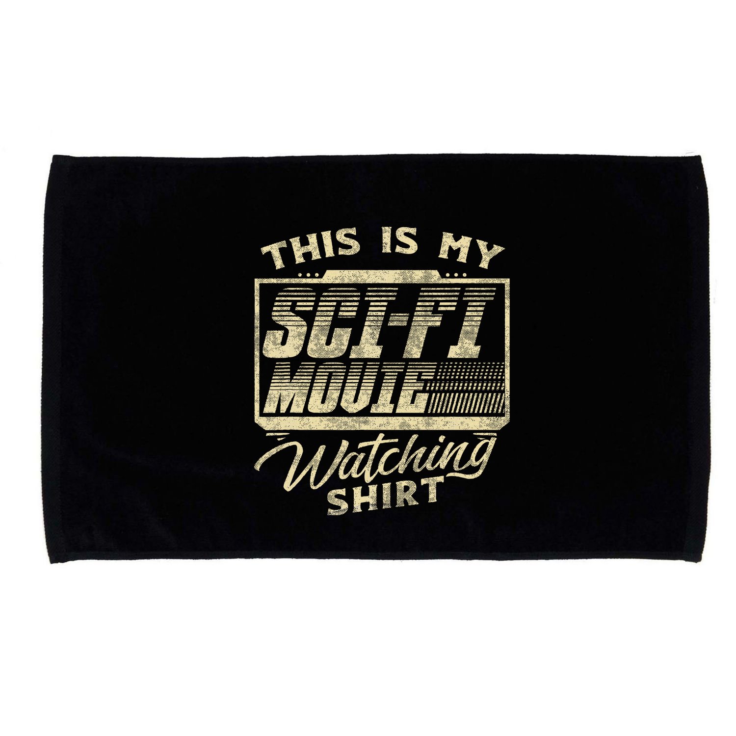 Sci Fi Movie Lover Graphic Movie Fan Microfiber Hand Towel