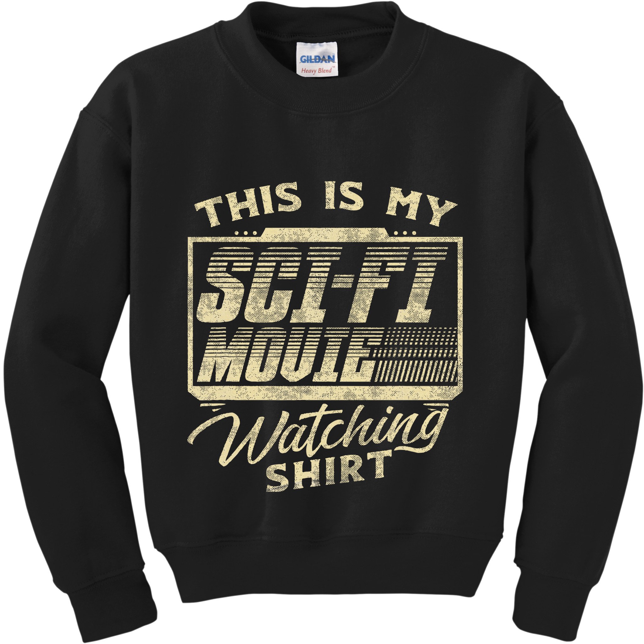 Sci Fi Movie Lover Graphic Movie Fan Kids Sweatshirt