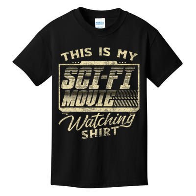 Sci Fi Movie Lover Graphic Movie Fan Kids T-Shirt