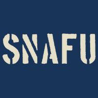 Snafu Funny Military Slang Design Stencil Look Letters Infant Baby Jersey Bodysuit