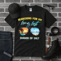 Searching For My Long Lost Shaker Of Salt Shaker Man Vintage Tall T-Shirt