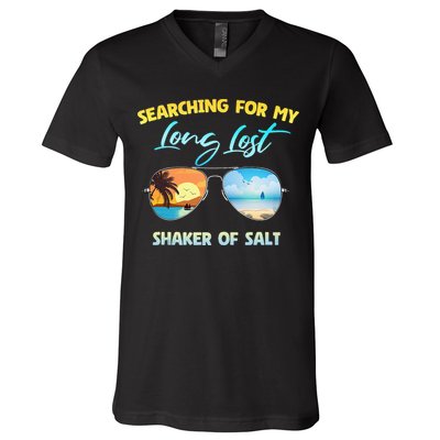 Searching For My Long Lost Shaker Of Salt Shaker Man Vintage V-Neck T-Shirt