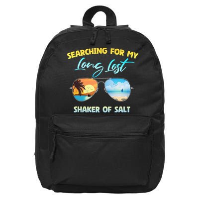 Searching For My Long Lost Shaker Of Salt Shaker Man Vintage 16 in Basic Backpack