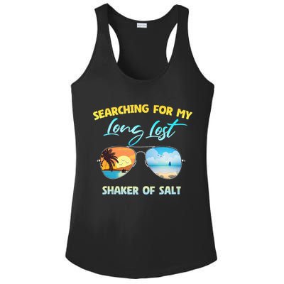Searching For My Long Lost Shaker Of Salt Shaker Man Vintage Ladies PosiCharge Competitor Racerback Tank