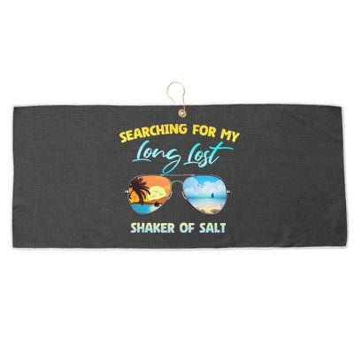 Searching For My Long Lost Shaker Of Salt Shaker Man Vintage Large Microfiber Waffle Golf Towel