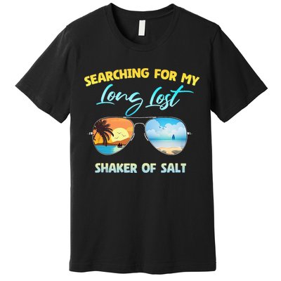 Searching For My Long Lost Shaker Of Salt Shaker Man Vintage Premium T-Shirt