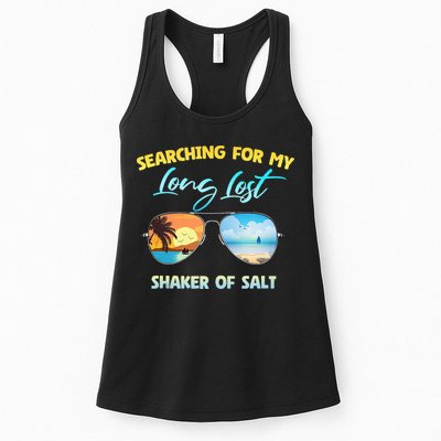 Searching For My Long Lost Shaker Of Salt Shaker Man Vintage Womens Tank Top